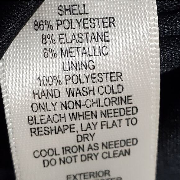 ELIZA J bodycon metallic thread bodycon dress - Picture 6 of 8